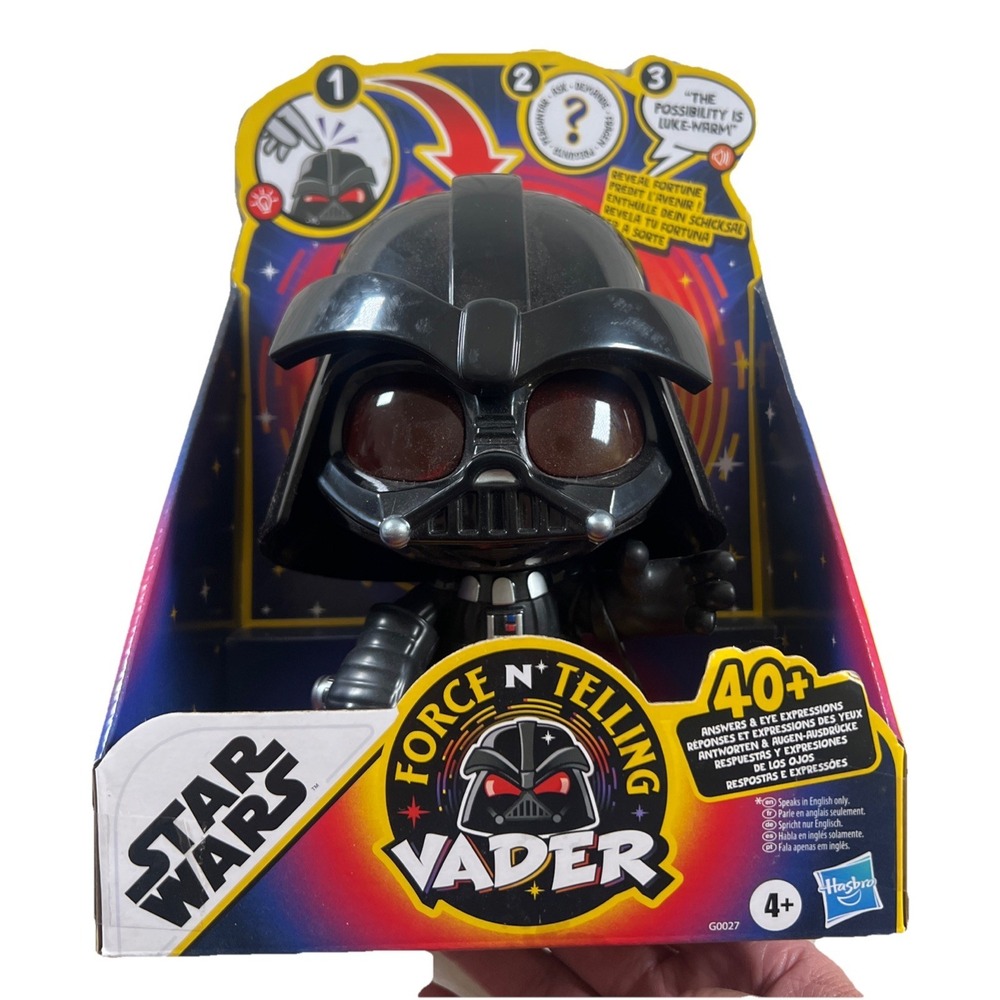 Disney Star Wars Darth Vader Force‎ N Telling 40+ Answers & Eye Expressions NIB